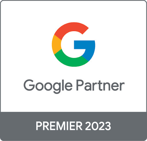 Google Premiere Partner 2023 badge